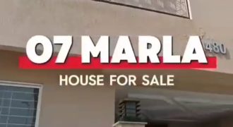 Brand New 7 Marla House for Sale in Usman Block Bahria Phase 8 | Double Unit