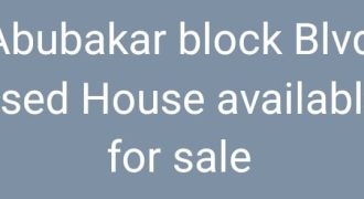 Used House for Sale Abubakar Block Boulevard – Bahria Phase 8