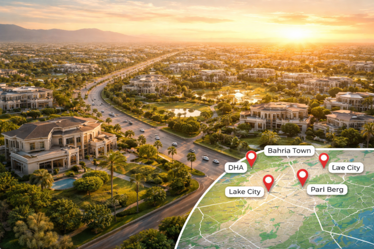 Best areas to buy plot in Lahore with residential plots and modern housing society